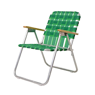 AVELINO 1004 SILLON 1 PPS. ALUMINIO 7/8 CINTAS AP.BRAZO MADERA