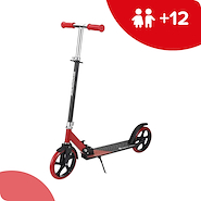 BEBESIT ROD-8100-A MONOPATIN PLEGABLE RUEDAS GRANDES ROJO