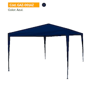 BROKSOL GAZ-001 GAZEBO DE ACERO Y RAFIA 3 X 3