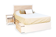 CAON VIKA BOX CAMA BOX CON RESPALDO 1.40 BLANCO HELSINKI