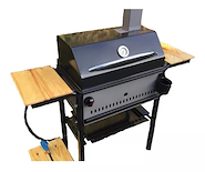 CASA ISI DUAL MINI 157 PARRILLA PARRICARBON A GAS