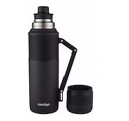 CONTIGO THERMALOCK BLACK 1182ML TERMO ACERO INOXIDABLE CON MANIJA Y GRIP MATERO