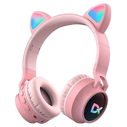 DEKKIN AUR-HE-029PI AURICULAR GATITO BLUETOOTH ROSA