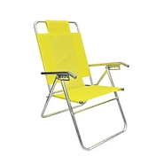 DESCANSAR 80017 REPOSERA 5 POS COVERSOL ALTA  CAÑO ALUMINIO 1