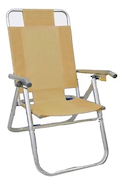 DESCANSAR 80000 REPOSERA 5 POS COVERSOL CAÑO ALUMINIO 1 1/4