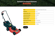 DIBRA R45SRE CORTADORA 1HP 2 POS CANASTO RECOLECTOR