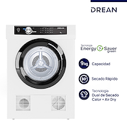DREAN SEDO90VBCLO SECARROPAS AUTOMATICO POR CALOR 9KG