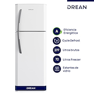 DREAN HDR280F50B HELADERA BLANCA 277LTS CICLICA CLASE A