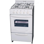 ESCORIAL (584) CANDOR COCINA 51 CM BLANCA GAS NATURAL
