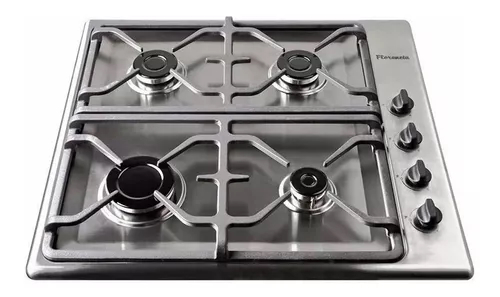 FLORENCIA 6748I ANAFE ENCENDIDO UNA MANO REJ. FUNDICION ACERO INOX