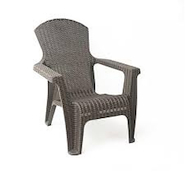 GARDEN LIFE 785367 SILLON ROMA RATTAN GRAFITO