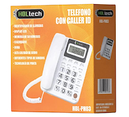HBL TECH HUBELAM PH03 TELEFONO DIGITAL LCD COLLER ID CALENDARIO