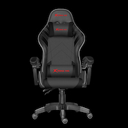 KASSEL GC-904BK SILLON GAMER NEGRA CON RIÑONERA Y APOYA CABEZA