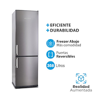 KOHINOOR KHGA40/9 HELADERA COMBI CICLICA 358LTS DYNAMIC SYSTEM E.E. A