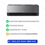LG S4-W12JARPA SPLIT 3.6KW 3096 FRIG F/C INVERTER ARTCOOL