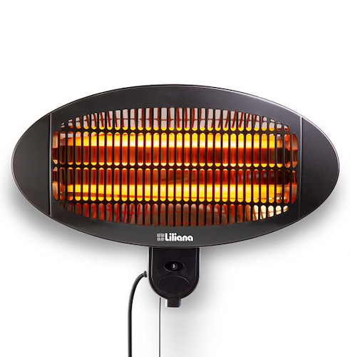 LILIANA CIPAR2000 CALEFACTOR INFRARROJO EXTERIOR PARED 650-1300-2000 WATTS