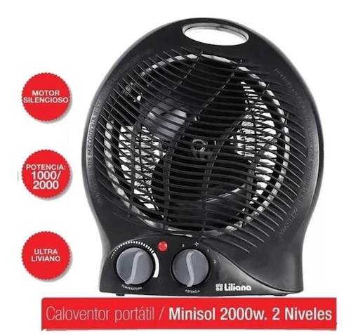LILIANA CFH400 MINISOL CALOVENTOR 1000/2000W