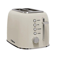 LILIANA AT928C RETROTOAST TOSTADORA 4 FUNCIONES RANURAS ANCHAS 6 NIVELES 900W