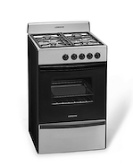 LONGVIE 13231XF COCINA ACERO INOXIDABLE 56CM CLASE A++ REJ FUNDICION HORNO Q