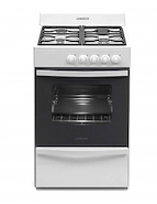 LONGVIE 13231BF COCINA BLANCA 56CM CLASE A++ REJ FUNDICION HORNO QUICKCLEAN