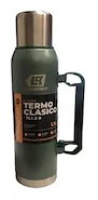 LUSQTOFF TL1-9 TERMO DE ACERO INOXIDABLE 1L VERDE
