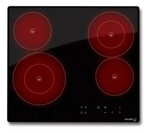 MORELLI VETRO 4H ANAFE ELECTRICO 4 HORNALLAS VITROCERAMICO