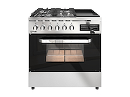 MORELLI ACERO 820 16380 COCINA 82CM MULTIGRILL 4 HORNALLAS + PLANCHA + CARLITERA