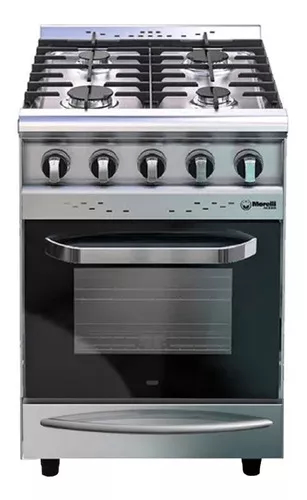 MORELLI ACERO 550 16045 COCINA 55CM REJILLA FUNDICION