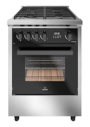 MORELLI PREGO 600 181597 COCINA ENCEND A UNA MANO PUERTA VISOR TERMOMETRO TIMER