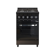 MORELLI ACERO 550 BLACK 18000-2 COCINA 55CM ENLOZADO NEGRO PUERTA VISOR