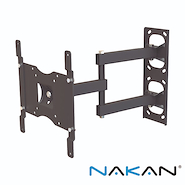 NAKAN SPL-575E SOPORTE 10 A 43 DOBLE BRAZO MOVIL 32CM MAX 20KG