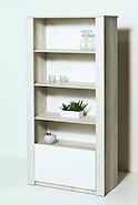 NC MUEBLES EMPURIA BIBLIOTECA 160CM EMPURIA BLANCO
