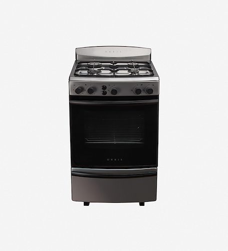ORBIS 958AC4 COCINA 55CM INOX CAJ. PARRI. VAL.SEG. LUZ Y ENC. ELECT