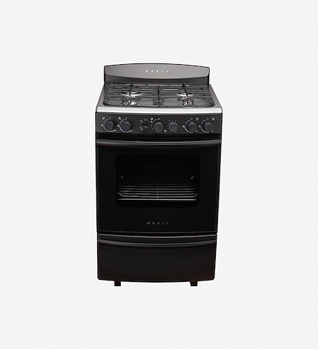 ORBIS 968GP4 COCINA 55CM INOX GRAFITO REJ. FUND.CAJON PARRILLA LUZ Y ENCE