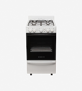 ORBIS 558BC4 COCINA PLANA 50CM BLANCA CAJON PARRILLA LUZ Y ENCEND