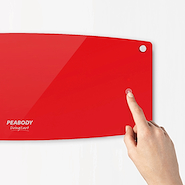 PEABODY PE-CV20R CALOVENTOR SPLIT DE PARED VIDRIO CURVO TOUCH TERMOSTATO 1000