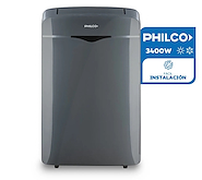 PHILCO PHBKP32HA4AN AIRE ACONDICIONADO PORTATIL 3.4KW 2924 FRIG F/C BLACK