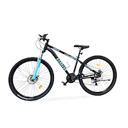 RANDERS BKE2129 CASUS BICI R29 MTB ALUMINIO 21V TALLE:S NEGRO/TURQUESA
