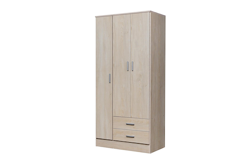 RICCHEZZE TANA ECO 9128 PLACARD 3 PUERTAS 2 CAJONES FRESNO BLANCO