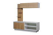 RICCHEZZE CALABRIA 32456 CENTRO ENTRETENIMIENTO 1.65*178 HICKORY-BLANCO