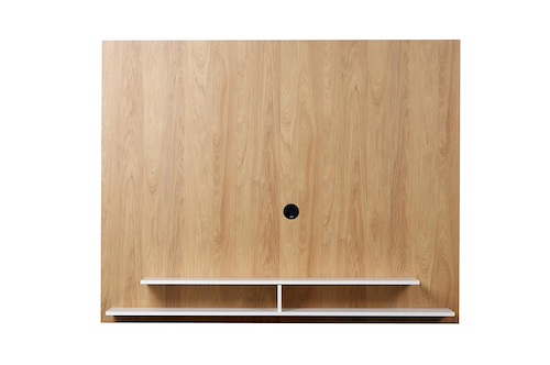 RICCHEZZE MESINA 2456 PANEL TV 1.60 HICKORY-BLANCO
