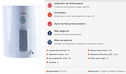 SAIAR TECC055ESAK2 TERMOTANQUE 55 LTS ELECTRICO COLGAR