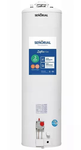 SEÑORIAL ZAFIRO 120 TERMOTANQUE 118 LTS MULTIGAS