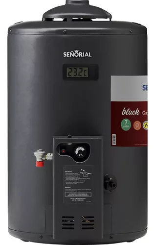 SEÑORIAL BLACK 2.0 50 TERMOTANQUE 50LTS MULTIGAS