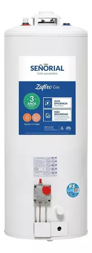 SEÑORIAL ZAFIRO 85 TERMOTANQUE 83 LTS MULTIGAS *