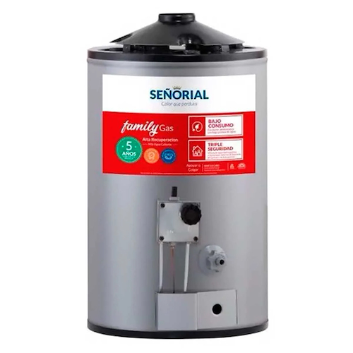 SEÑORIAL FAMILY 30 TERMOTANQUE 30 LTS ALTA RECUPER *