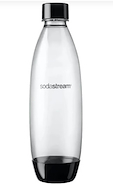 SODASTREAM  BOTELLA 1 LT TAPA ROSCA UNIDAD NEGRA