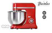 STEEL HOME SH-BP200P BRUSELAS BATIDORA PLANETARIA 2000W 12LTS ROJA PROFESIONAL