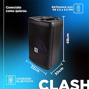 STROMBERG CARLSON CLASH REPRODUCTOR MULTIMEDIA 60W WOOFER 12