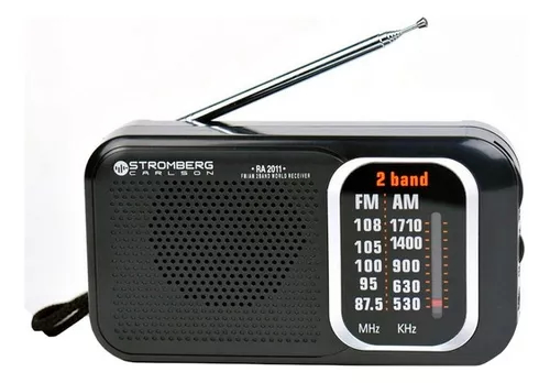 STROMBERG CARLSON RA-2011 RADIO ANALOGICA AM-FM DUAL 220/PILAS